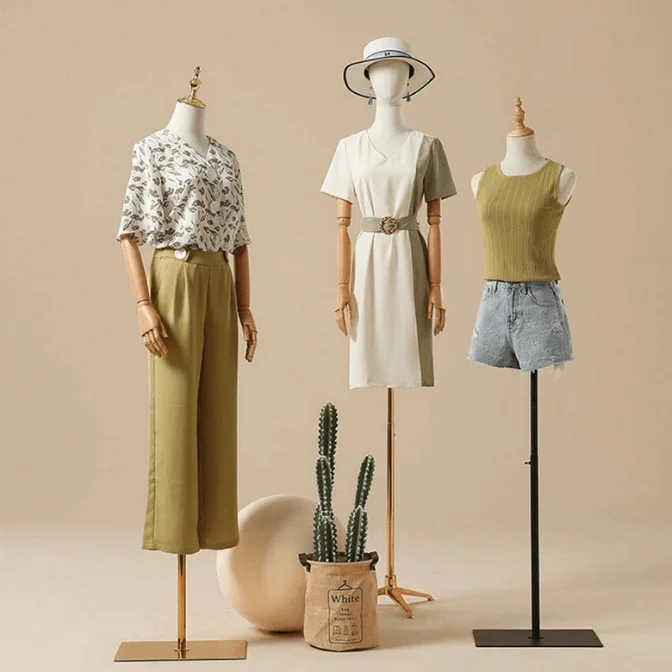 usar maniqui para vender ropa