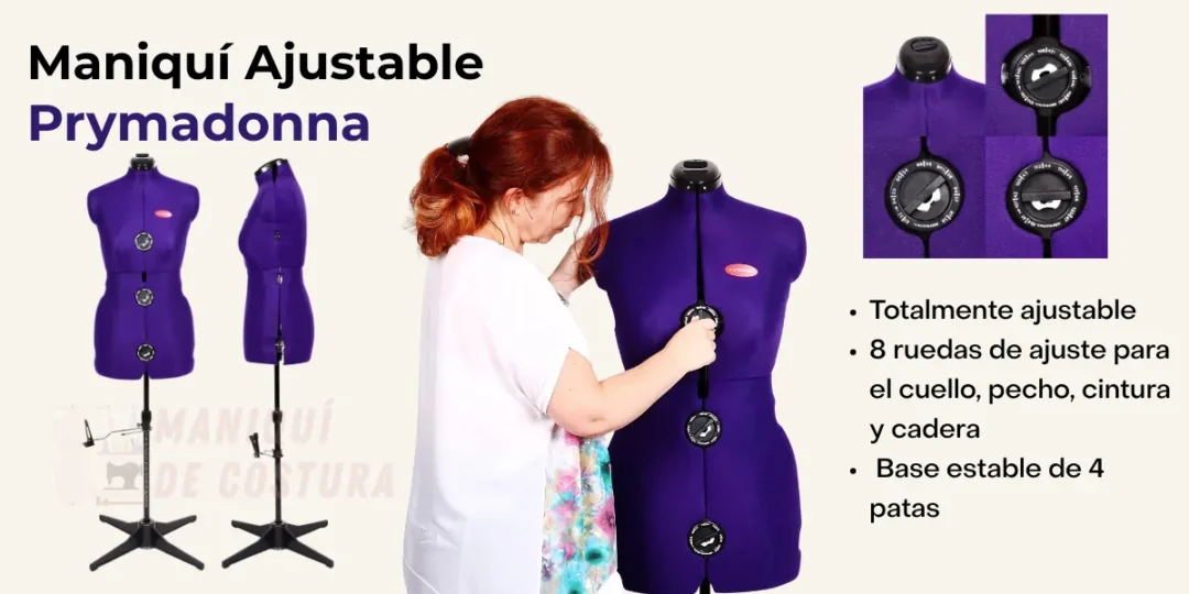 maniqui ajustable prymadonna