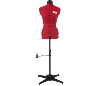 Maniquí de costura Singer FG952 con cuerpo blando para draping.