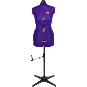 Maniquí de costura ajustable Prym Prymadonna con su base estable de 4 patas, analizado por su funcionalidad y diseño.