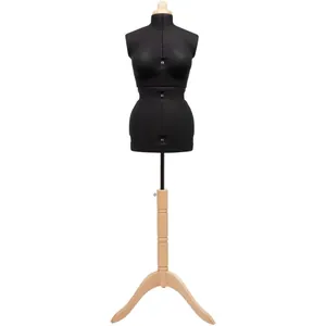 Maniquí profesional Prym Lady Valet con una elegante y estable base de madera.